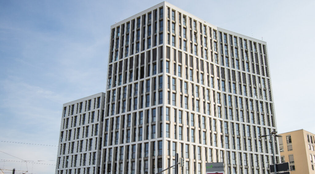 Das Verwaltungsgebäude der Medizinischen Fakultät.